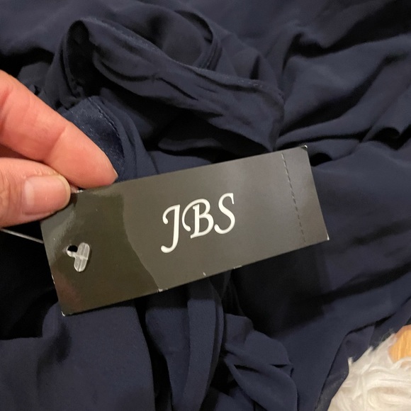 JBS Navy Evening Dress Halter Jumper - Picture 14 of 15